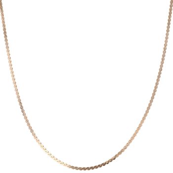 9ct Yellow Gold Fancy Chain 18"
