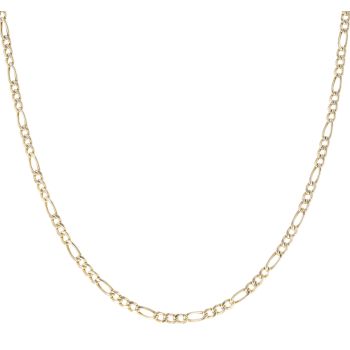 9ct Yellow Gold Figaro Chain 20"