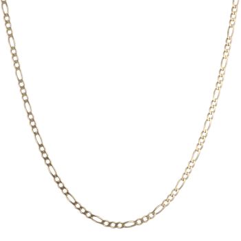 9ct Yellow Gold Figaro Chain 20"