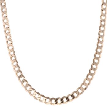 9ct Yellow Gold Curb Chain 24"