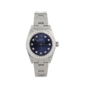 Rolex Custom Oyster Perpetual Pre Owned Watch Ref 76080