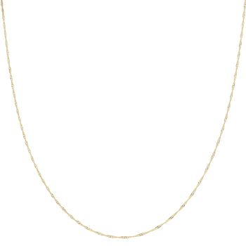 22ct Yellow Gold Fancy Chain 18"