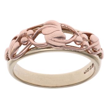 9ct Yellow and Rose Gold Tree Of Life Clogau Ring