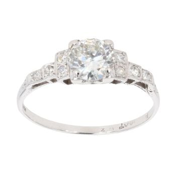 18ct White Gold 1.15ct Diamond Solitaire Ring