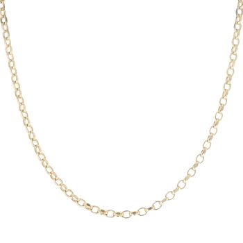 9ct Yellow Gold Belcher Chain 18"