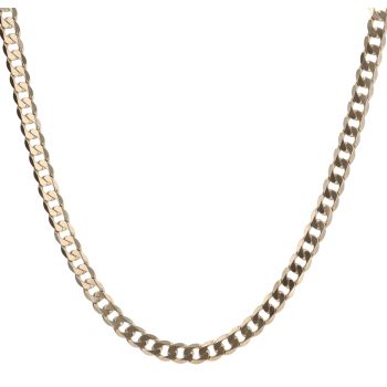 9ct Yellow Gold Curb Chain 20"