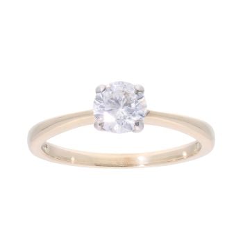9ct Yellow Gold 0.50ct Diamond Solitaire Ring
