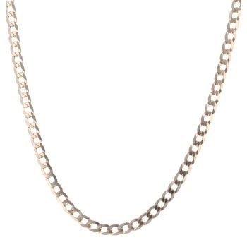 9ct Yellow Gold Curb Chain 20"