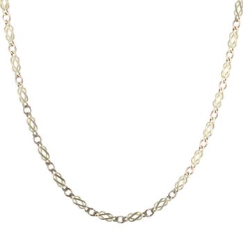 9ct Yellow Gold Fancy Celtic Chain 18"