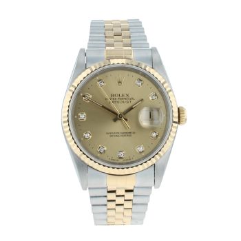 Rolex Datejust Pre Owned Watch Ref 16233