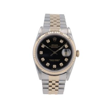 Rolex Datejust Pre Owned Watch Ref 16233
