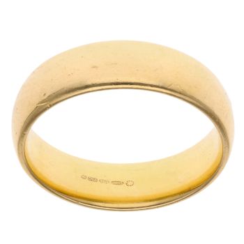 18ct Yellow Gold 5.8mm Wedding Band