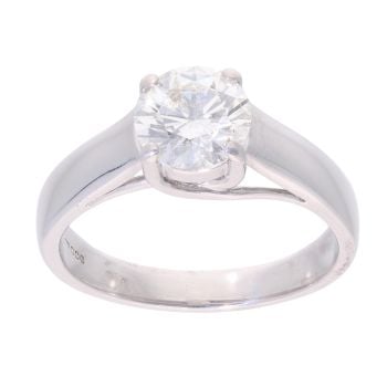 18ct White Gold 1.70ct Diamond Solitaire Ring