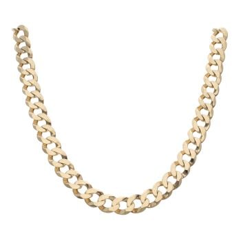 9ct Yellow Gold Curb Chain 24"