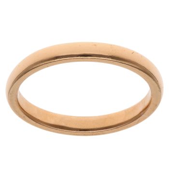 22ct Yellow Gold Plain Wedding Band 2.9mm