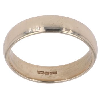 9ct Yellow Gold Wedding Band 5.1mm