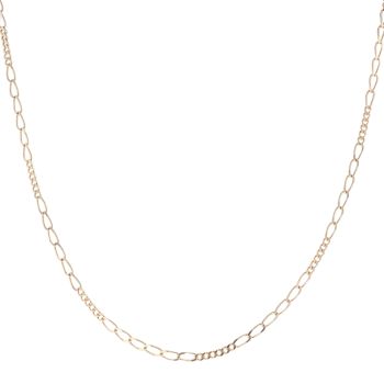 9ct Yellow Gold Figaro Chain 20"