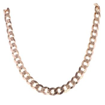 9ct Yellow Gold Curb Chain 24"