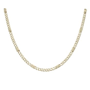 9ct Yellow Gold Fancy Chain 26"