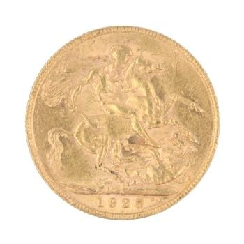1925 George V Full Sovereign Coin