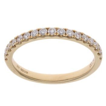 18ct Yellow Gold 0.29ct Diamond Eternity Ring