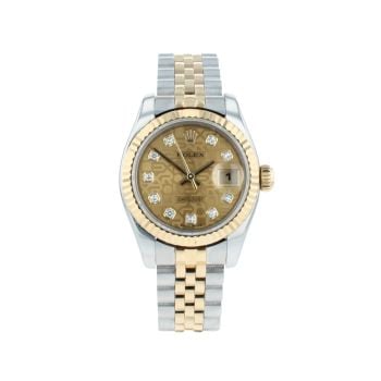 Rolex Datejust Pre Owned Watch Ref 179173