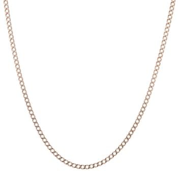 9ct Yellow Gold Curb Chain 24"