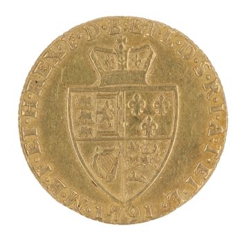 1791 George III Guinea Coin