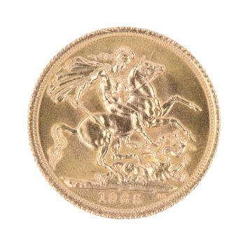 1965 Elizabeth II Full Sovereign Coin