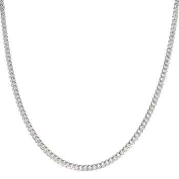 Silver Cuban Chain 24"