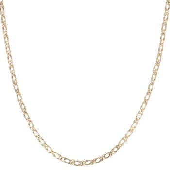 14ct Yellow Gold Double Fancy Chain 20"