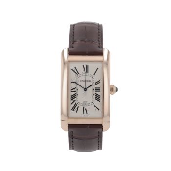 Cartier Tank Americane Pre Owned Watch Ref 2505