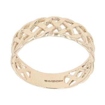 9ct Yellow Gold Celtic Band
