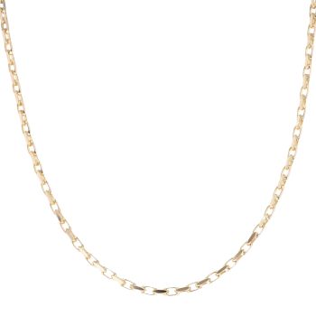 9ct Yellow Gold Belcher Chain 18"