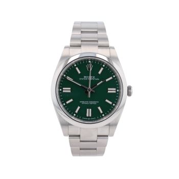 Rolex Oyster Perpetual Pre Owned Watch Ref 124300