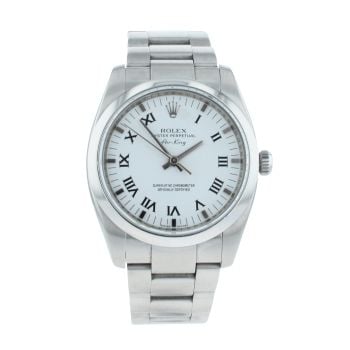 Rolex Air-King Pre Owned Watch Ref 114200