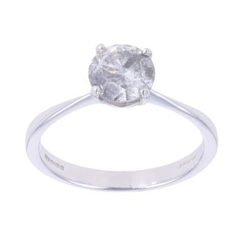 18ct White Gold 1.90ct Brilliant Cut Diamond Solitaire Ring