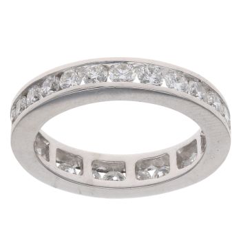 Platinum 1.30ct Brilliant Cut Diamond Full Eternity Ring