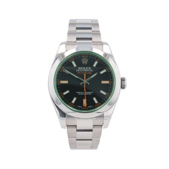 Rolex Milgauss Pre Owned Watch Ref 116400GV