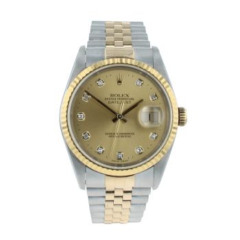 Rolex Datejust Pre Owned Watch Ref 16233