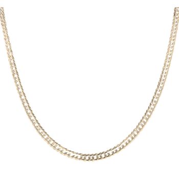 9ct Yellow Gold Curb Chain 20"