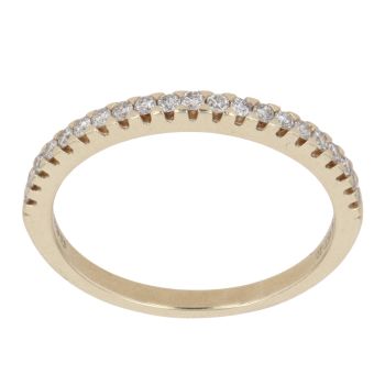 9ct Yellow Gold 0.20ct Brilliant Cut Diamond Eternity Ring