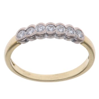 18ct Yellow Gold 0.30ct Brilliant Cut Diamond Eternity Ring