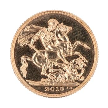 2010 Elizabeth II Full Sovereign Coin