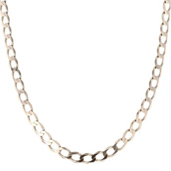 9ct Yellow Gold Curb Chain 20"