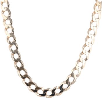 9ct Yellow Gold Curb Chain 26"