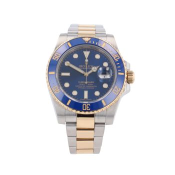 Rolex Submariner 'Bluesy' Pre Owned Watch Ref 116613LB