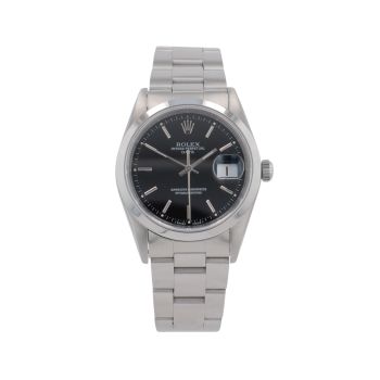 Rolex Oyster Perpetual Date Pre Owned Watch Ref 15200