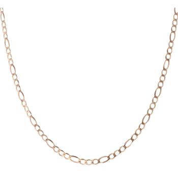 9ct Yellow Gold Figaro Chain 22"