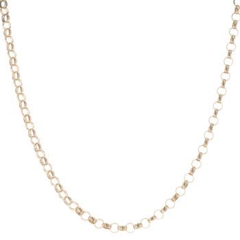 9ct Yellow Gold Belcher Chain 18"